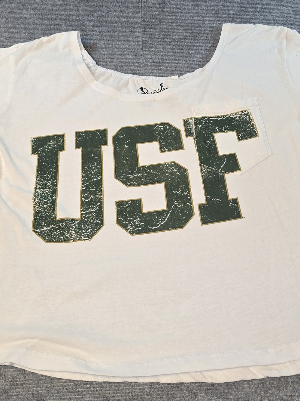 Pressbox USF Bulls University of South Florida Varsity T-Shirt Women’s XL